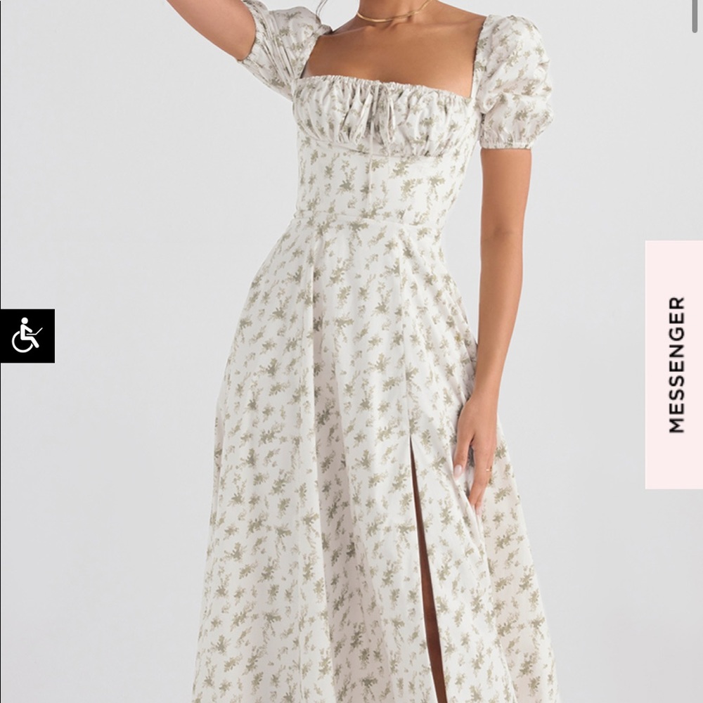 GARDEN PRINT TALLULAH DRESS